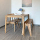 Wooden Curve Chair, W45, Walnut Wooden Curve Chair, W45, Walnut