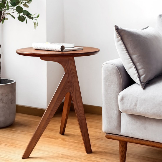 SANA Side Table, Walnut