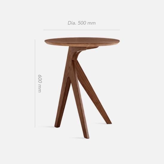 SANA Side Table, Ash