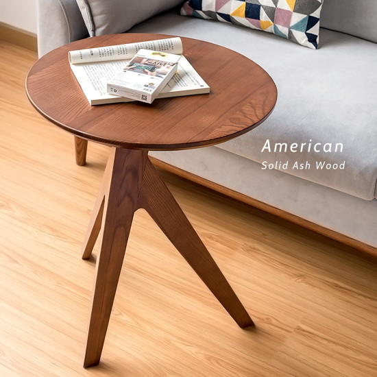 SANA Side Table, Walnut