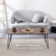 ADAMS Coffee Table, L120 ADAMS Coffee Table, L120