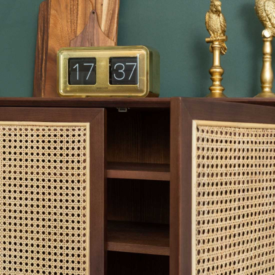 SEN RATTAN Shoe Cabinet V.2, WB, L90 SEN RATTAN Shoe Cabinet V.2, WB, L90